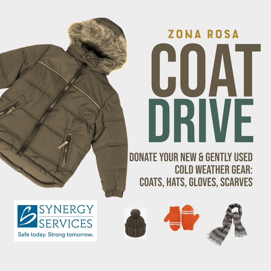 Cold Weather Drive to Benefit Synergy Services Zona Rosa