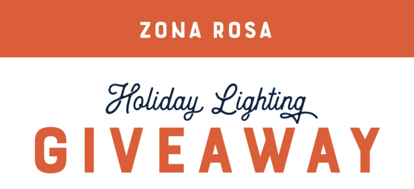 Holiday Lighting Giveaway Zona Rosa